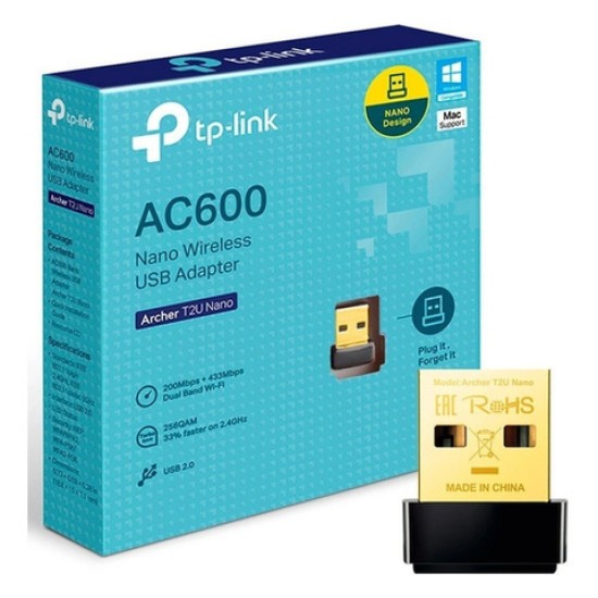 TP-Link Archer T2U AC600 Wifi USB TP-Link Archer T2U AC600 Wifi USB