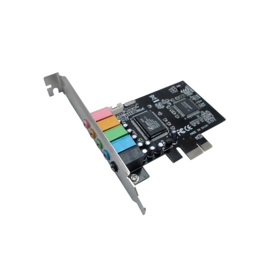 Placa PCI Express Audio 5.1