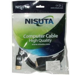 Cable Displayport a VGA 1,8Mt