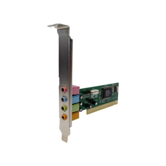 Placa PCI Audio 4.1