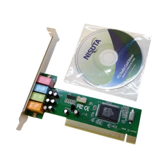 Placa PCI Audio 4.1