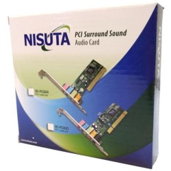 Placa PCI Audio 4.1