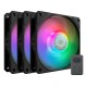 FAN Coolermaster Sickleflow 120mm RGB PACK X3 FAN Coolermaster Sickleflow 120mm RGB PACK X3