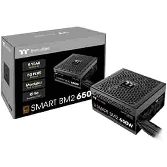 Thermaltake Smart BM2 650W 80+B Semi Modular Thermaltake Smart BM2 650W 80+B Semi Modular