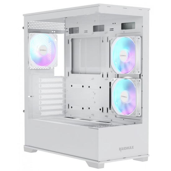 Raidmax Infinia l801 Fishtank Argb Tg White Raidmax Infinia l801 Fishtank Argb Tg White