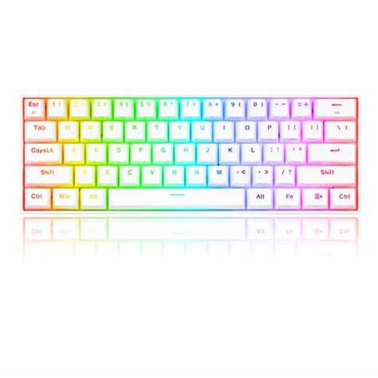 Redragon Draconic Pro White K530W-RGB-PRO Redragon Draconic Pro White K530W-RGB-PRO