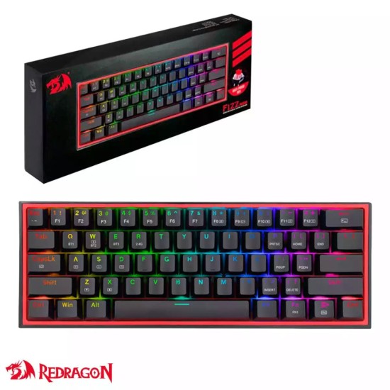 Redragon Fizz Pro Black K616 Redragon Fizz Pro Black K616