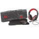 Trust Ziva 4en1 Teclado+Mouse+Pad+Auricular Trust Ziva 4en1 Teclado+Mouse+Pad+Auricular