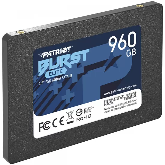 Patriot Burst Elite SSD 960GB Patriot Burst Elite SSD 960GB