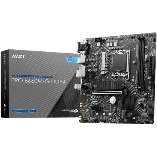 MSI PRO B660M-G DDR4 MSI PRO B660M-G DDR4