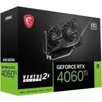 MSI GeForce RTX 4060TI VENTUS 2X BLACK 8G OC