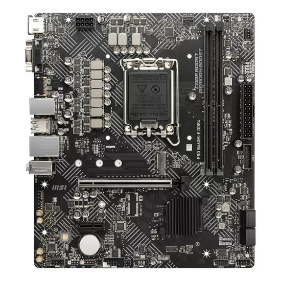 MSI PRO B660M-G DDR4 MSI PRO B660M-G DDR4