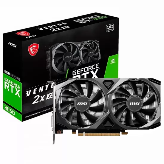 MSI Ventus RTX 3050 8GB OC MSI Ventus RTX 3050 8GB OC