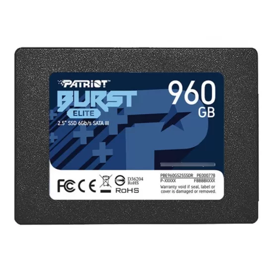 Patriot Burst Elite SSD 960GB Patriot Burst Elite SSD 960GB